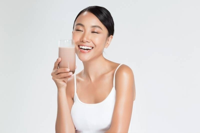 sua bau huong socola