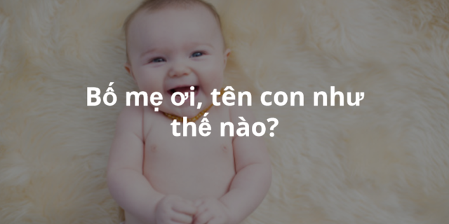 dat ten cho con trai singlemumvn 1