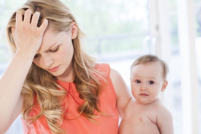 lo lắng sợ vì sữa mẹ bị nóng