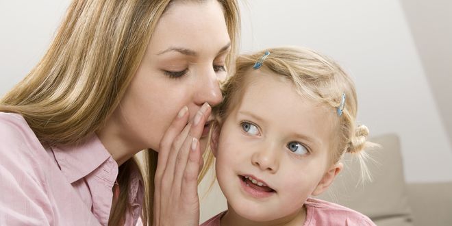 nói chuyện với con