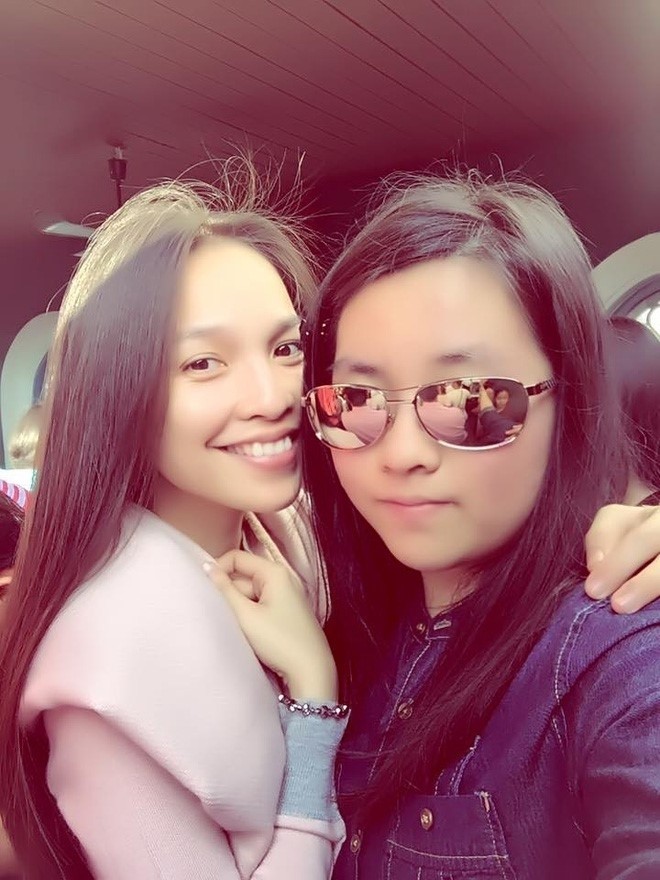 Hiền Thục và con gái