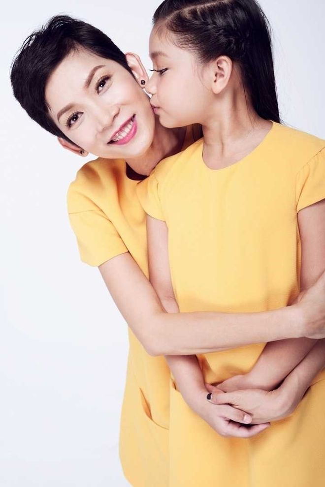 Xuân Lan và con gái