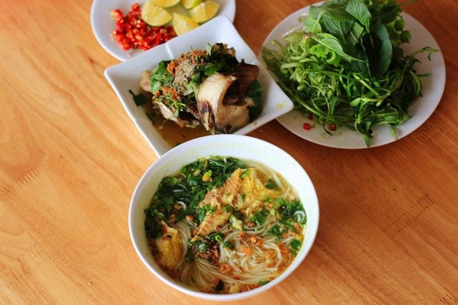 Bánh canh cá lóc ngon