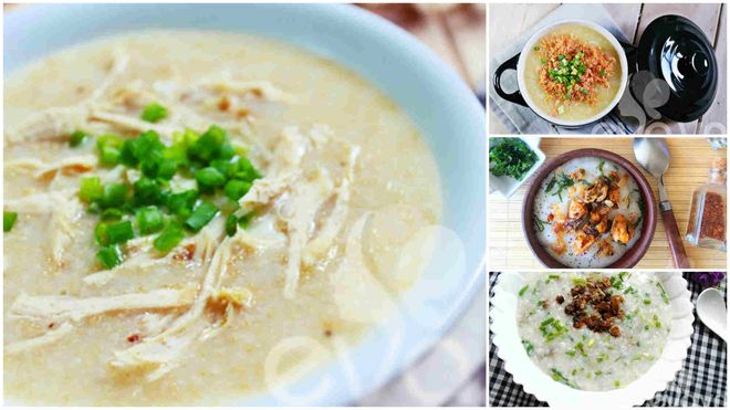 cháo là món ăn phổ biến