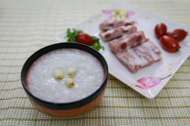 cháo sườn cho bé
