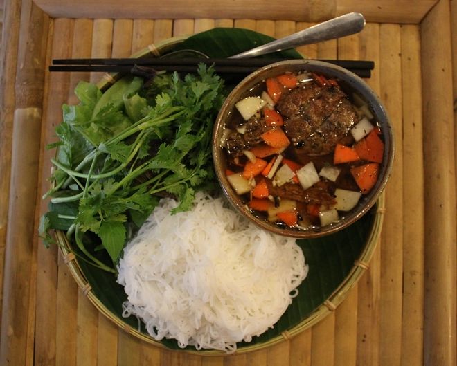 Bún chả ngon tuyệt vời