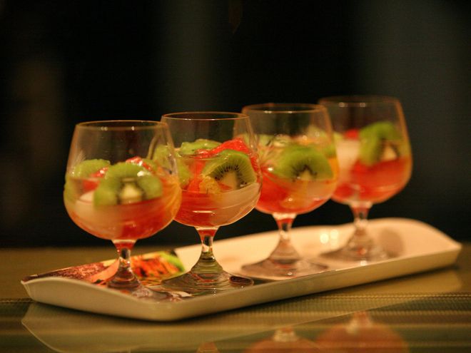 thạch rau câu hoa quả