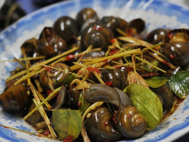 ốc xào me