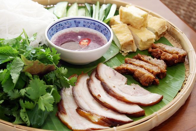 Bún đậu mắm tôm đậm đà hương vị