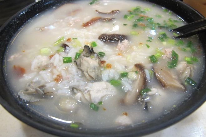 cách nấu cháo trai