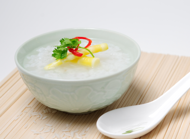 cách nấu cháo trắng