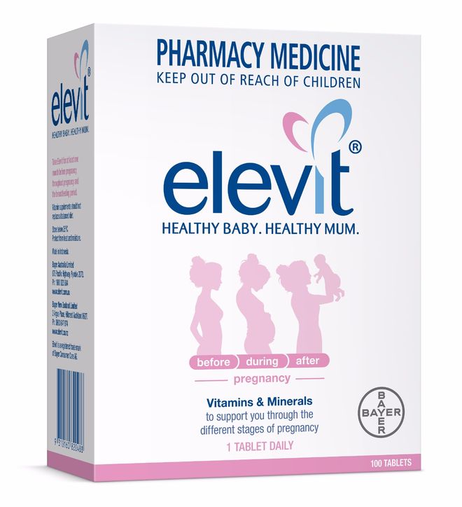 viên uống elevit trước mang thai