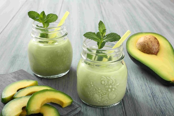 sinh tố bơ cung cấp vi chất e