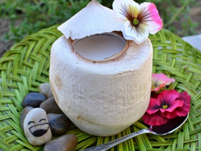 thạch dừa xiêm