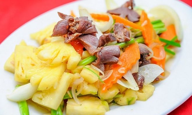 dứa chín tốt cho bà bầu
