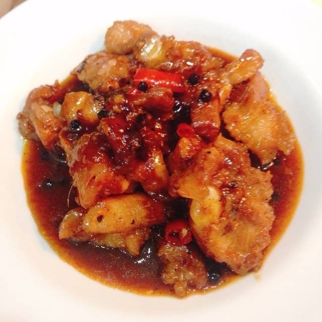 thịt kho tiêu ớt