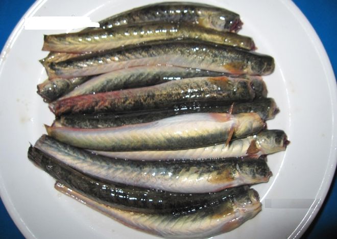 cá kèo rửa sạch