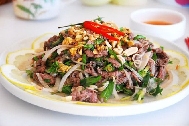 gỏi bò