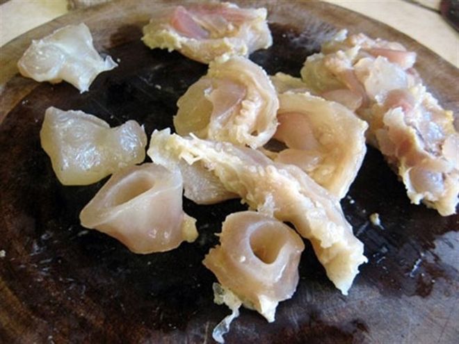 gân bò luộc