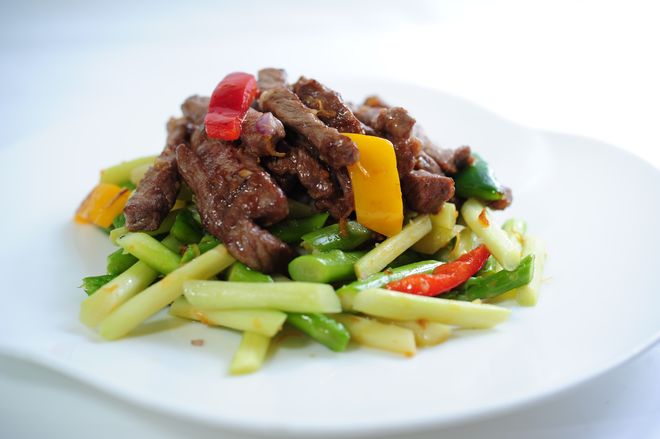 thịt bò xào