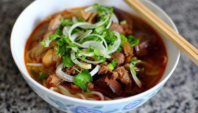 bún bò gân