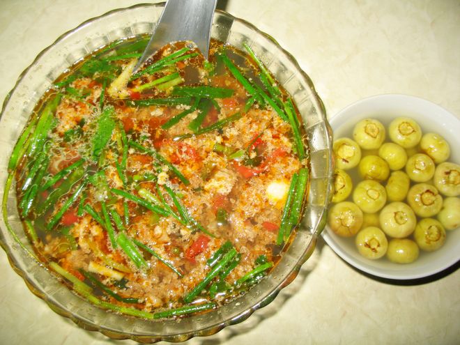canh riêu cua