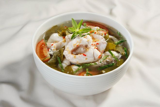canh cá thơm ngon hấp dẫn
