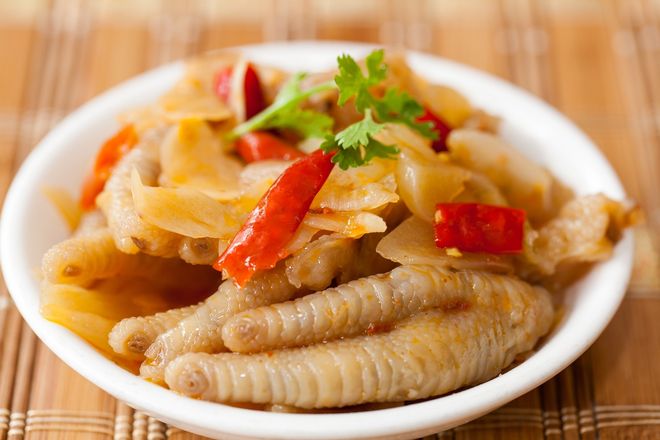 Chân gà ngâm chua ngọt