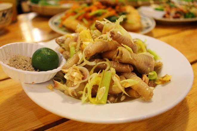 cách làm chân gà muối