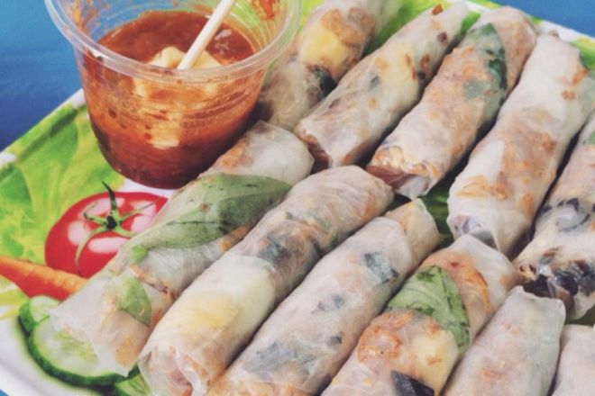 chấm bánh tráng