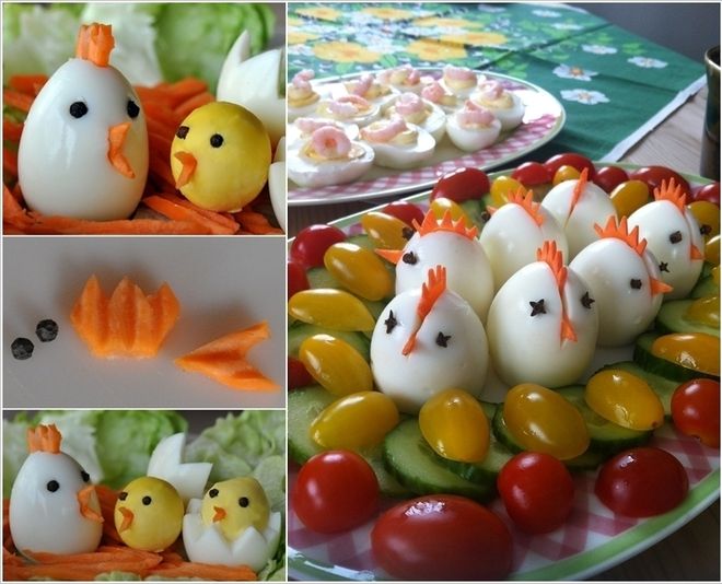 Trứng hình gà con