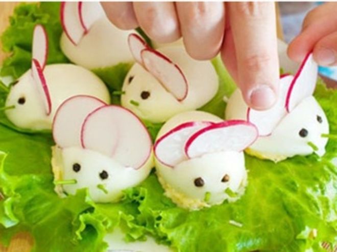 Trứng hình chuột con