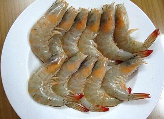 ngâm lại tôm thêm lần nữa