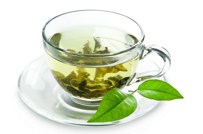 cốc trà xanh