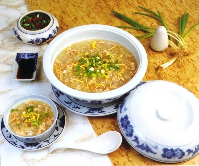 súp ngô gà gừng tươi