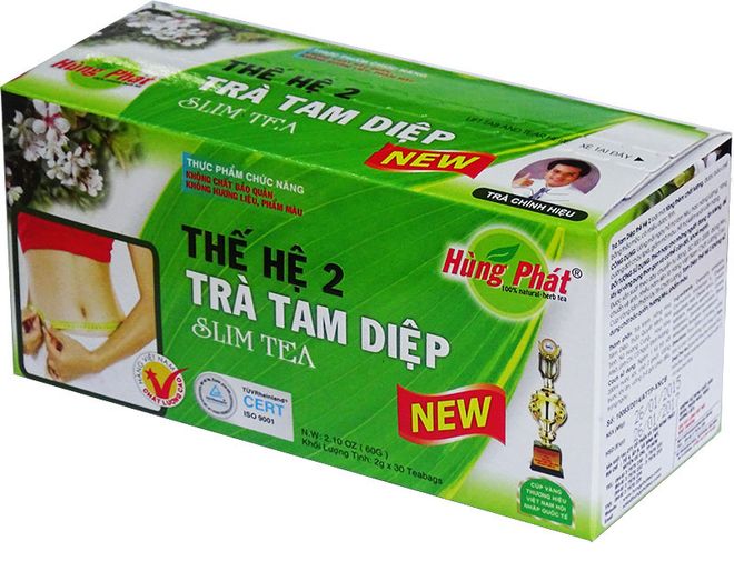 hop trà giảm cân tam điệp
