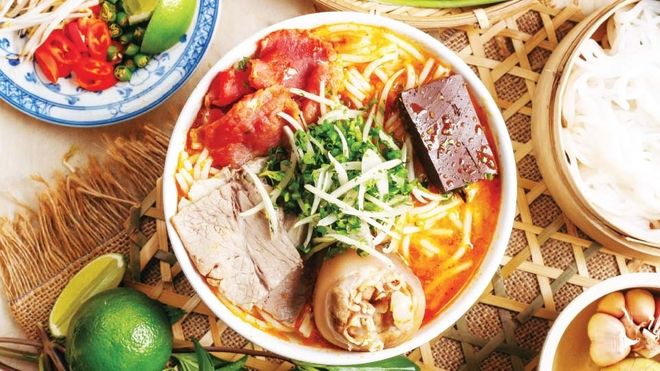 cách nấu bún giò heo