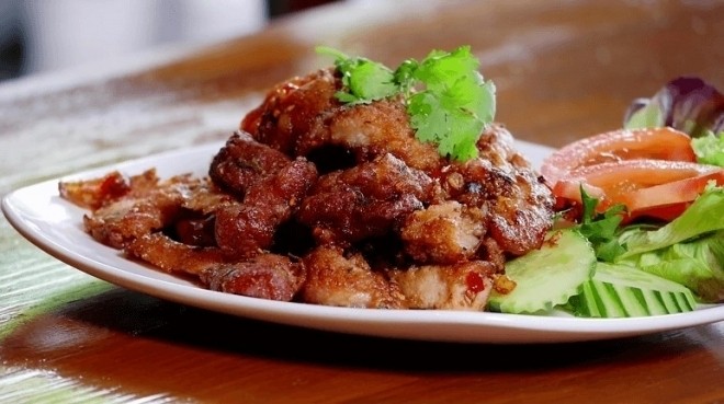 đĩa thịt nướng hấp dẫn