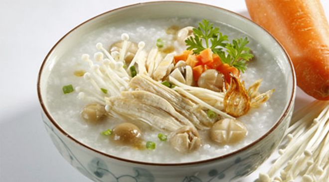 nấu cháo bằng nồi cơm điện