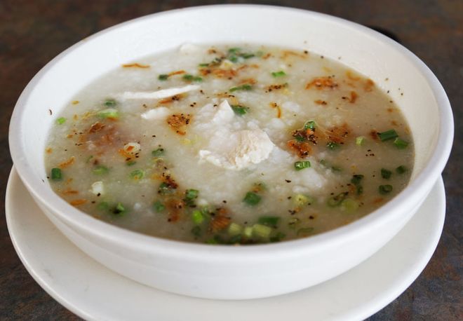 cháo cá trắm