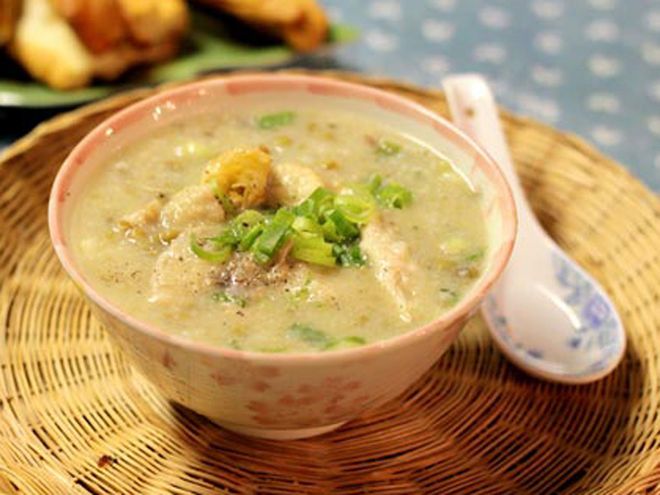 cháo cá hồng