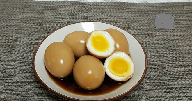 trứng kho nước tương