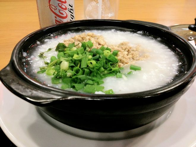 cháo thịt bằm