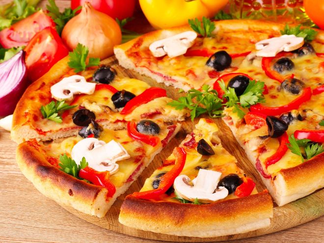 cách làm pizza