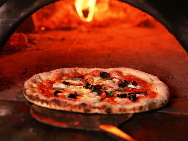 nướng pizza