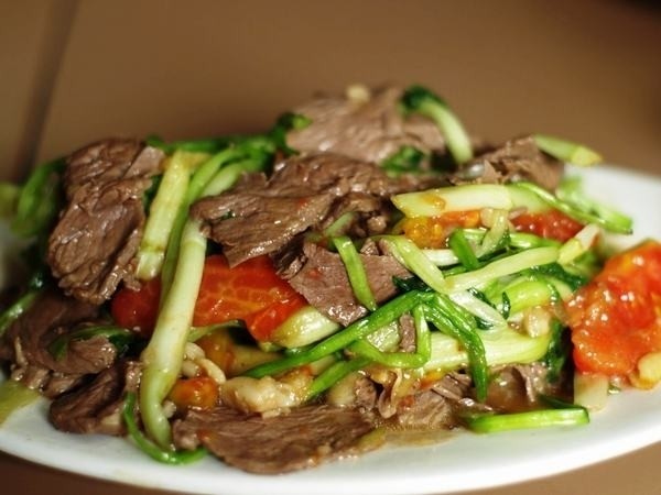 rau cần xào