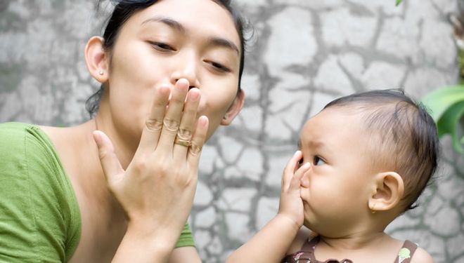 giúp bé tập nói
