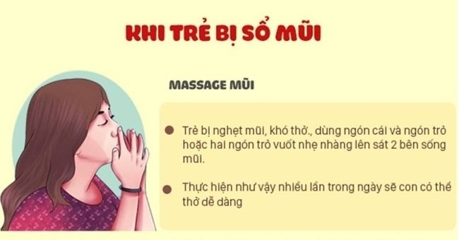 massage mũi