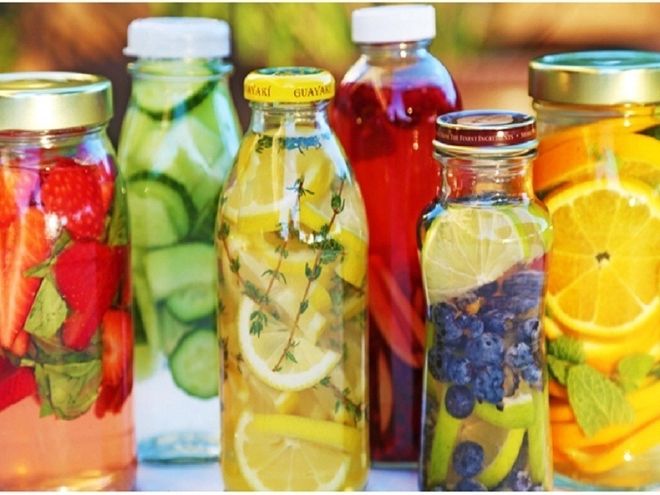 chai nước detox