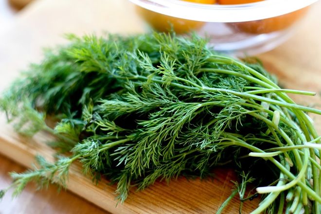 làm sạch thì là